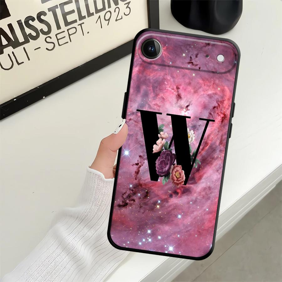 Personalized Letters Case for Apple iPhone 17 Pro Max 13 16 XR XS MAX Air 15 Pro 7 8 11 14 12 Funda Phone Cover