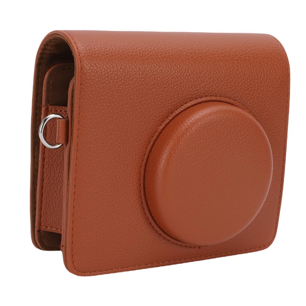 PU Leather Case Fit for MS300 2 In 1 Camera and Photo Printer Camera Ive Bag with Shoulder Strap