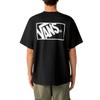 Vans X WTAPS Collaboration Series Logo Print Crew Neck Short Sleeve T-Shirt Men Tops Black VN0A7SPRBLK