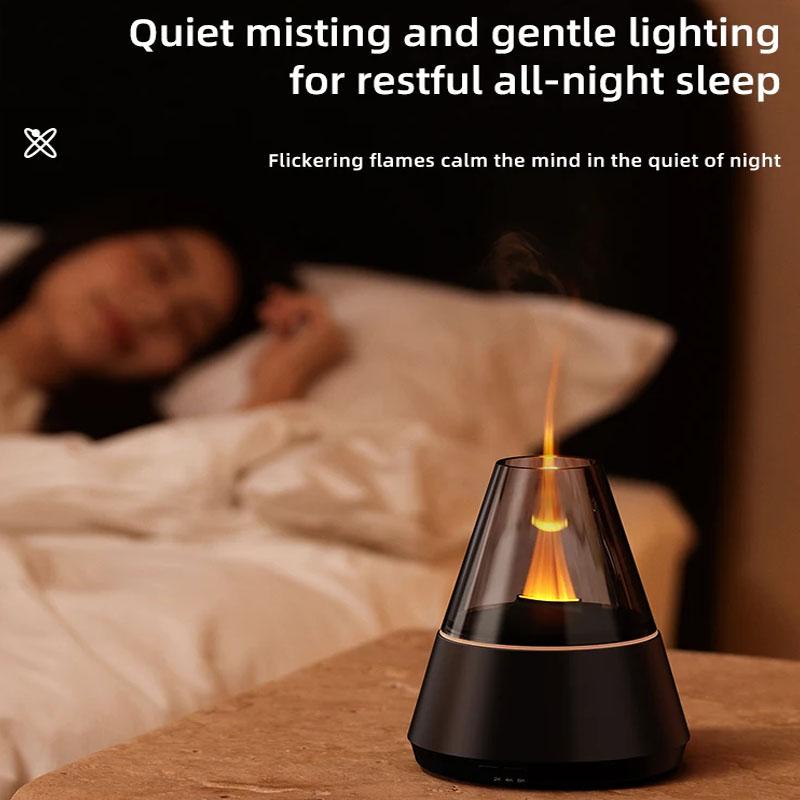 Air Humidifier Home Colorful Lamp Usb Charge Essential Oil Spray Aroma Diffuser Humidifiers Colorful Aromatherapy Machine