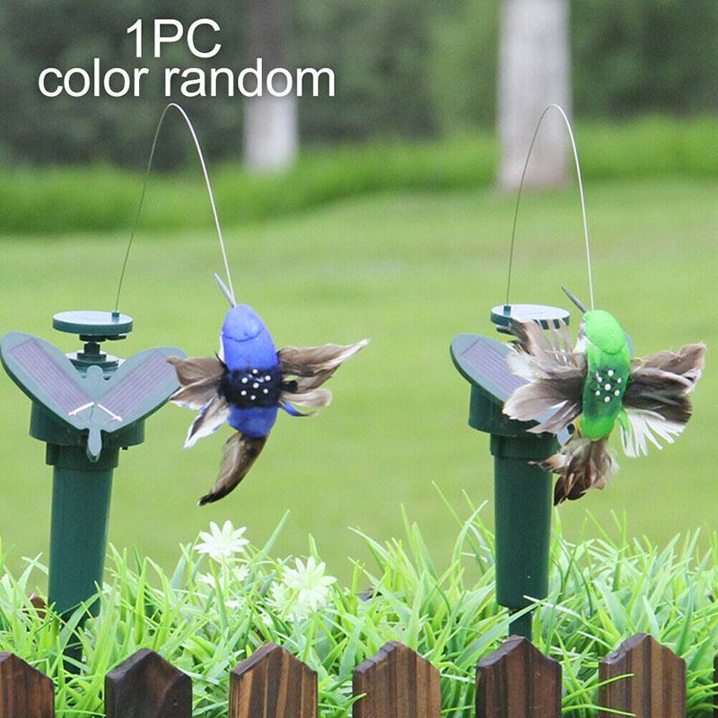 New Solar Powered Dancing Flying Simulation Bird Electric Hummingbird Vibration