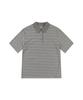 Banwonateullie A3599 Loose Fit Striped Collar T-Shirt_Light Gray