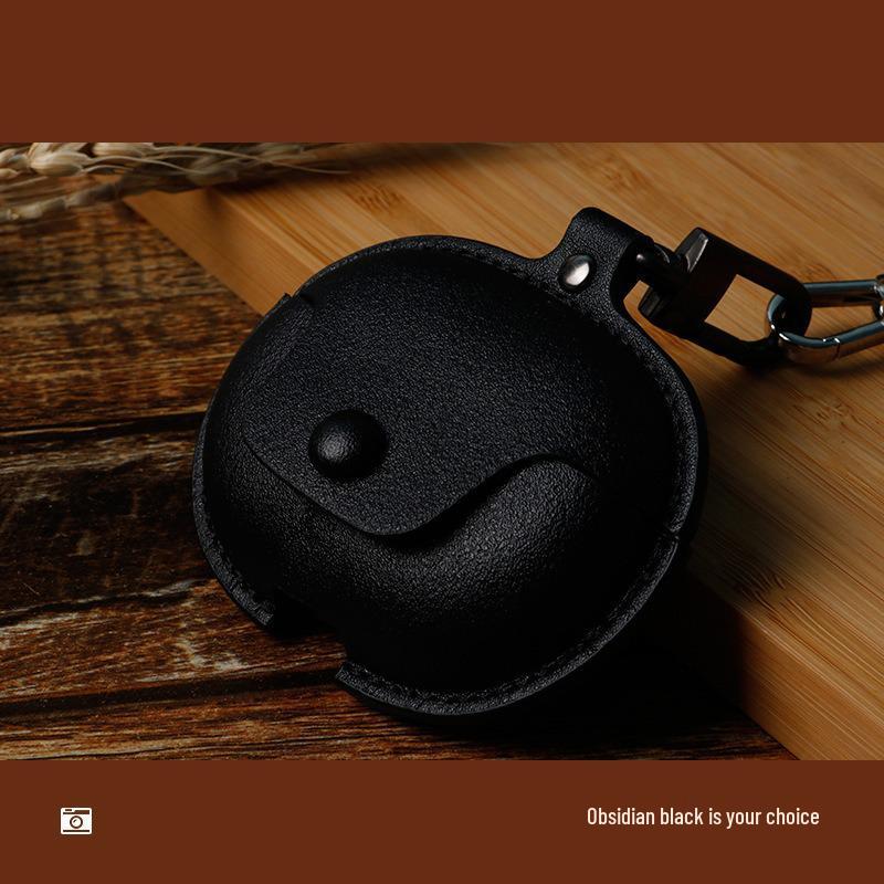 Xiaomi Buds 5 Pro Plain Color Leather Protective Case