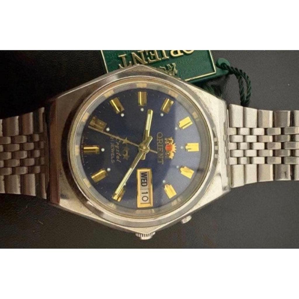 Used ORIENT Automatic Watch Black Dial