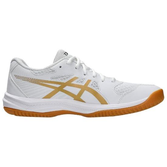 Asics Upcourt 6 Comfortable Fitting Volleyball Shoes Men Shoes White Platinum 1071A104-106
