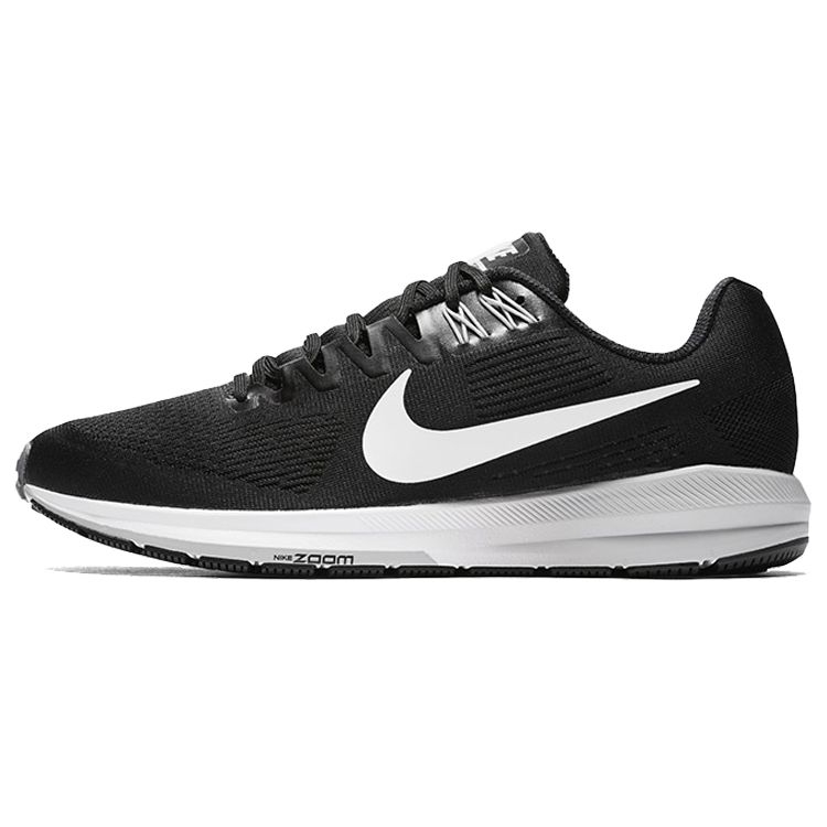 

Мужские кроссовки Nike Air Zoom Structure 21 Черные Белый-Волчий-Серый 904695-001