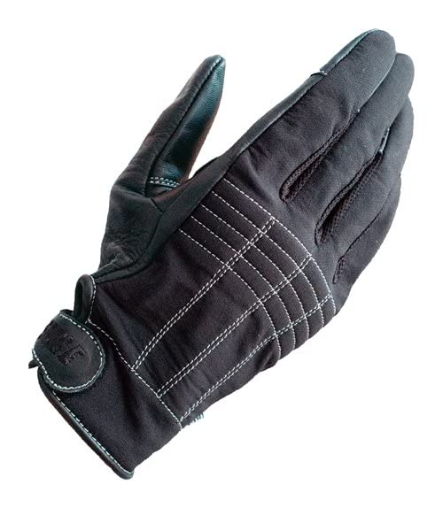 

POWERAGE Comfort Gloves for Motorcycles, Black, Size XL, PG-23150-BK-XL чёрный