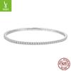 Light Luxury Full Diamond S925 Sterling Silver Bracelet Fashion High Sense Shining Zircon Bracelet Jewelry Ladies