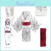 Demon Slayer Kimetsu No Yaiba Rui Cosplay Costume With Spandex For Halloween Carnival And Anime Fests