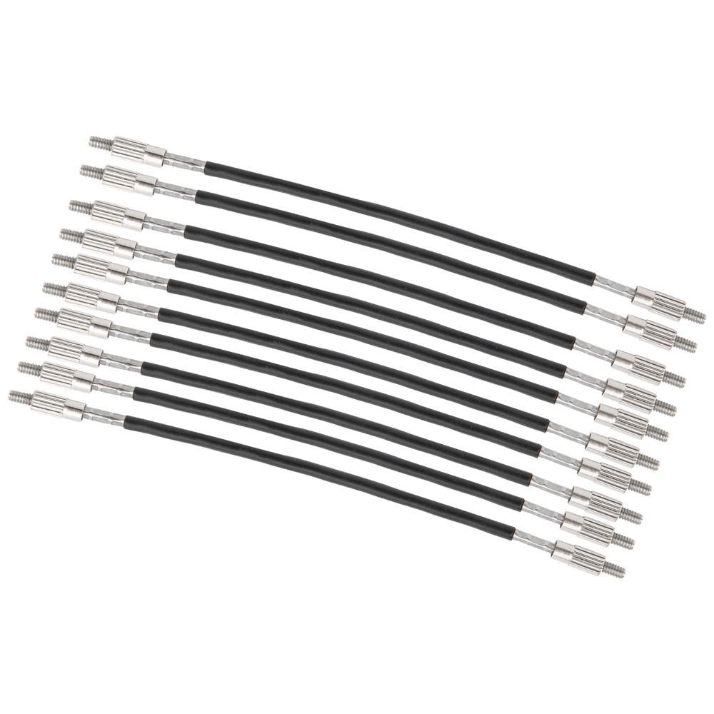 10PCS Steel Material Viola Tailgut Non-Slip Viola Tail Rope Viola Tailcord For Viola Playing