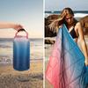 Manta de Acampamento Fofa para Exterior Impermeável Leve Toldo de Rede Colchão Superior Manta Fofa Isolada Portátil para Clima Frio