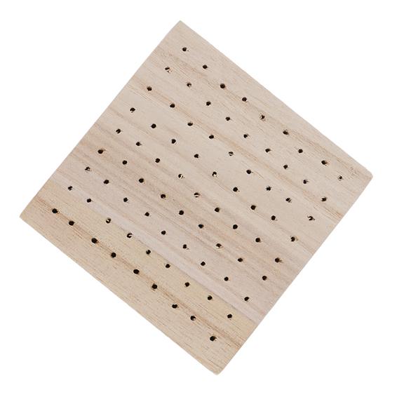 Dřevěná hrnčířská hlína Base Plug Board Modelovací nástroje Příslušenství pro DIY sochařskou desku