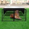 Crate Cover 210D Oxford Pet Enclosure Sunshade Waterproof Large Kennel Cover For Patio Picnic Outdoor Camping Backyard Beach