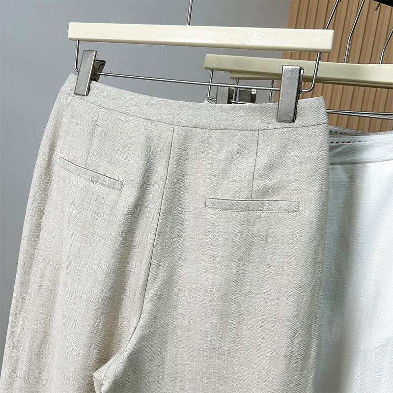 Wide Leg Pants Women's New Summer Thin Style Dragging and Lazy Casual Pants