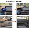 2 Layers Car Dashboard Cover Dashmat Dash Mat Carpet Cape For Toyota Corolla Axio 2012 -  RHD LHD Sun Shade Dash Board Cover
