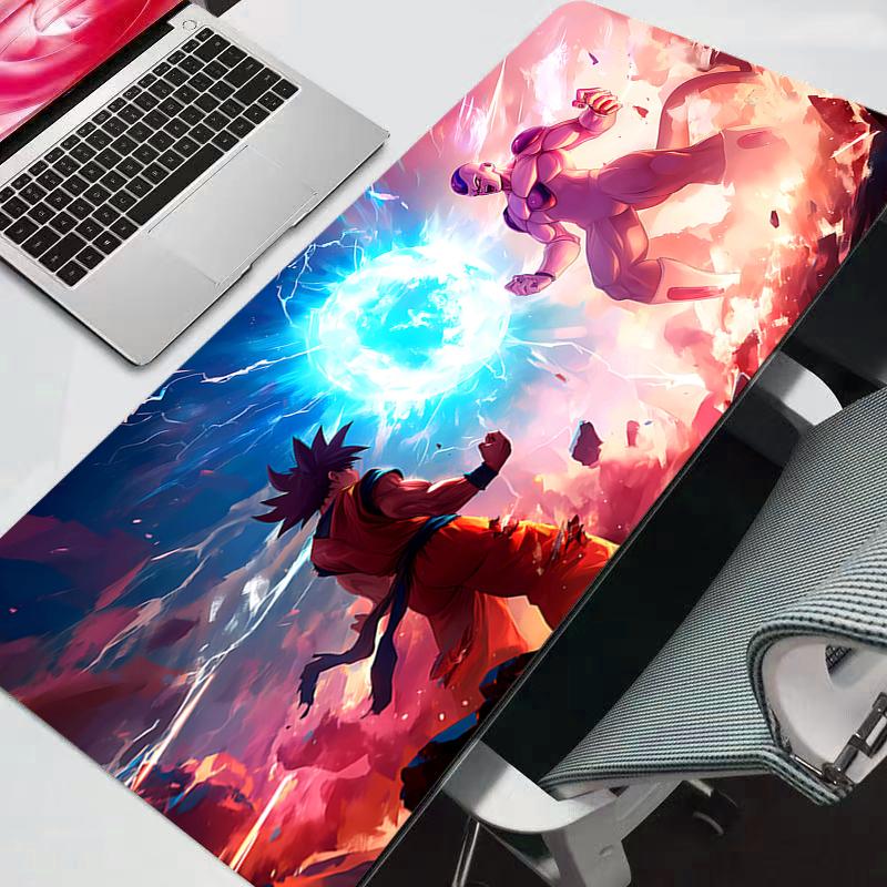 

Mouse Pad Dragon Ball DBZ Big Gamer Mouse Pads Games XXL Keyboard Large Mousepad New Gaming Desk Mat 30x60x0.2cm