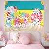 Cocotama Anime Cartoon Tapestry Art Science Fiction Room Home Decor Wall Hanging Home Decor