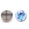 Lilo & Stitch Crystal Glass Magnet - Cartoon Stitch Home Decor Fridge & Whiteboard Sticker