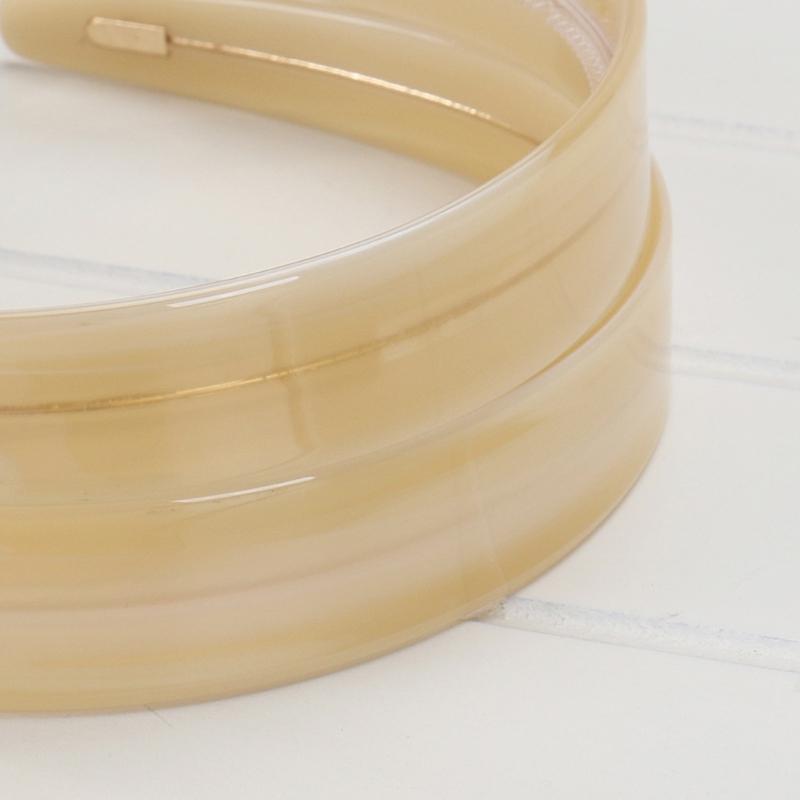 2.2cm Wide Acetate Headband Hair Hoop With Nonslip Teeth For Women And Girls Comfortable Hair Accessory