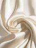 Elegant European and American Style Satin Jumpsuit with Pile Collar and Wide Legs for Women