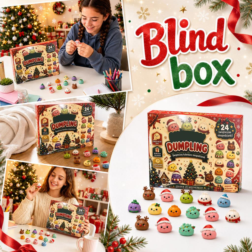 Christmas Advent Calendar 2026 - Cute Countdown Calendar with Stress Sensory Toys for Adults, Holiday Party Gift