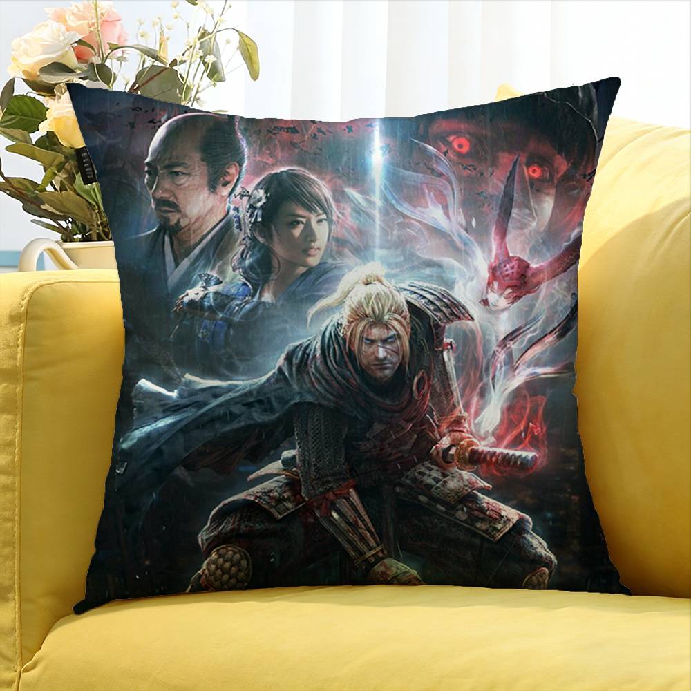 Game N-Io-H Various Sizes Square Pillow Case For Car Home Bedchamber Decor
