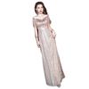 Banquet Evening Dress Dress Women's 1011 New Banquet Temperament Long Sequin Dress Aura Queen Evening Dress