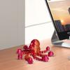 3D Printed Funny Toy: Articulated, Bald Novelty Desktop Ornament