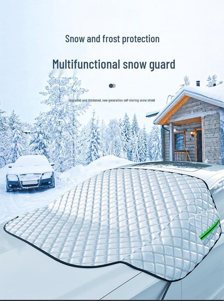 Universal Four Seasons Car Windshield Sunshade & Snow Cover