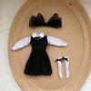 blythe doll clothes OB22 OB24 Azone Dress Blythe Doll Fashion Black Set Dress Up Doll Toy Elegant Cute Accessories Girl Gifts