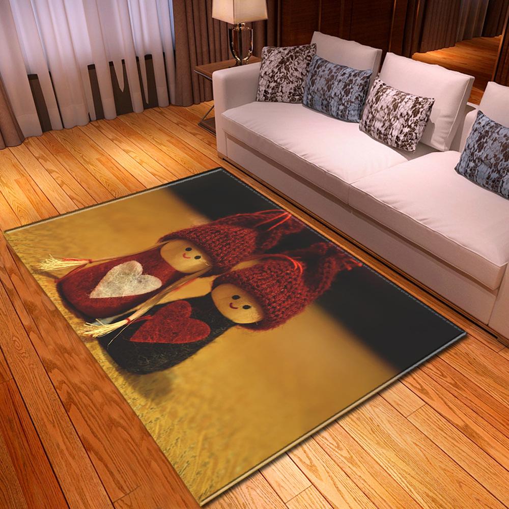 Christmas Living Room Floor Mat Bedroom Dining Room Carpet Carpet Doormat