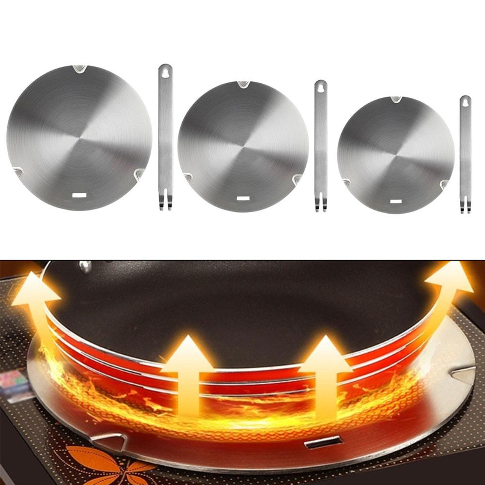 22*22cm Magnetic Heat Plate Cooking Heat Conductor Easy Cleanup High Temperature Resistance Safe Cooking Experience
