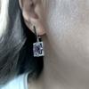 Silver Earrings with Natural Amethyst 9.4ct (2163206)
