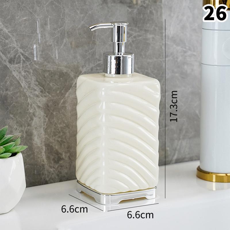 Soap Dispenser For Liquid Bathroom Empty Refill Subbottle Detergent Kitchen Press Type Hand Sanitizers Shower Gel Shampoo Bottle