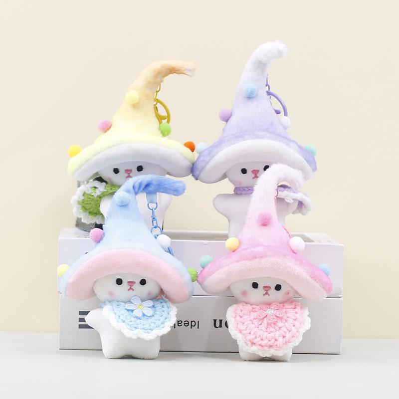 Cute Little Elf Plush Pendants, Cartoon Plush Toys, Mushroom Dolls, Bag Pendants, Dolls, Keychains, And Dolls