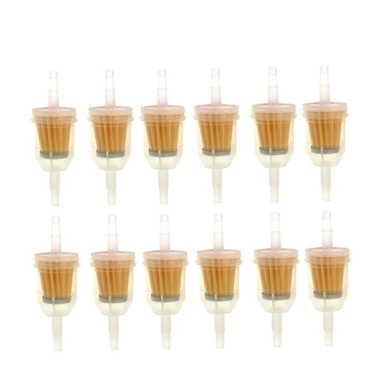 

Gatuida 12 шт. Внедорожный большой бензиновый фильтр Фильтр O medium оранжевый