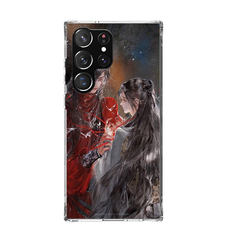 

Heaven Official s Blessing Case Phone Cover for Samsung Galaxy S24 S25 Ultra S23 Plus S22 + S21 S20 FE S10 S25 Edge Trend Fundas Samsung S22 Ultra
