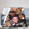 L-Luis Miguel Mexican Singer Print Blanket Quality Warm Soft Throw Blanket Winter Travel Couch Chair Novelty Bedspread