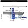 Aluminium Cabinet Door Fastener Woodworking Cabinet Door Installation Jig Cabinet Closet Door Quick Positioning Tool