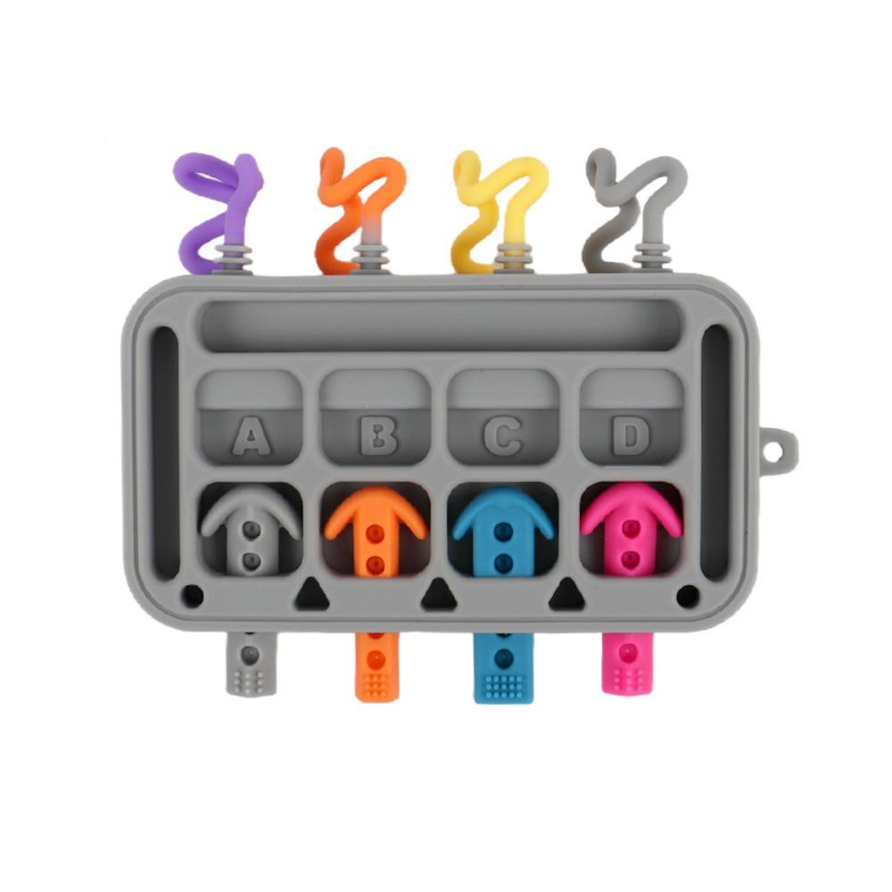 

Игрушка-пазл Многофункциональные фиджет-игрушки Силиконовый переключатель Игрушки для раннего развития Дети Девочки Мальчики