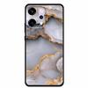 Funda de Dibujos Animados Para OPPO Reno 14 Pro Funda de Teléfono Suave de Silicona Para OPPO Reno14Pro Negra TPU Protectora Carcasa Trasera Mármol Para