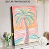 30x40cm Coconut Tree Pearl Painting Kit Frameless DIY Pearl Diamond Art for Adults & Beginners Handmade Gem Art Home Wall Decor & Gift Idea