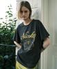 Nigaennikol Nicole Butterfly Sleeve Top_Charcoal Yellow