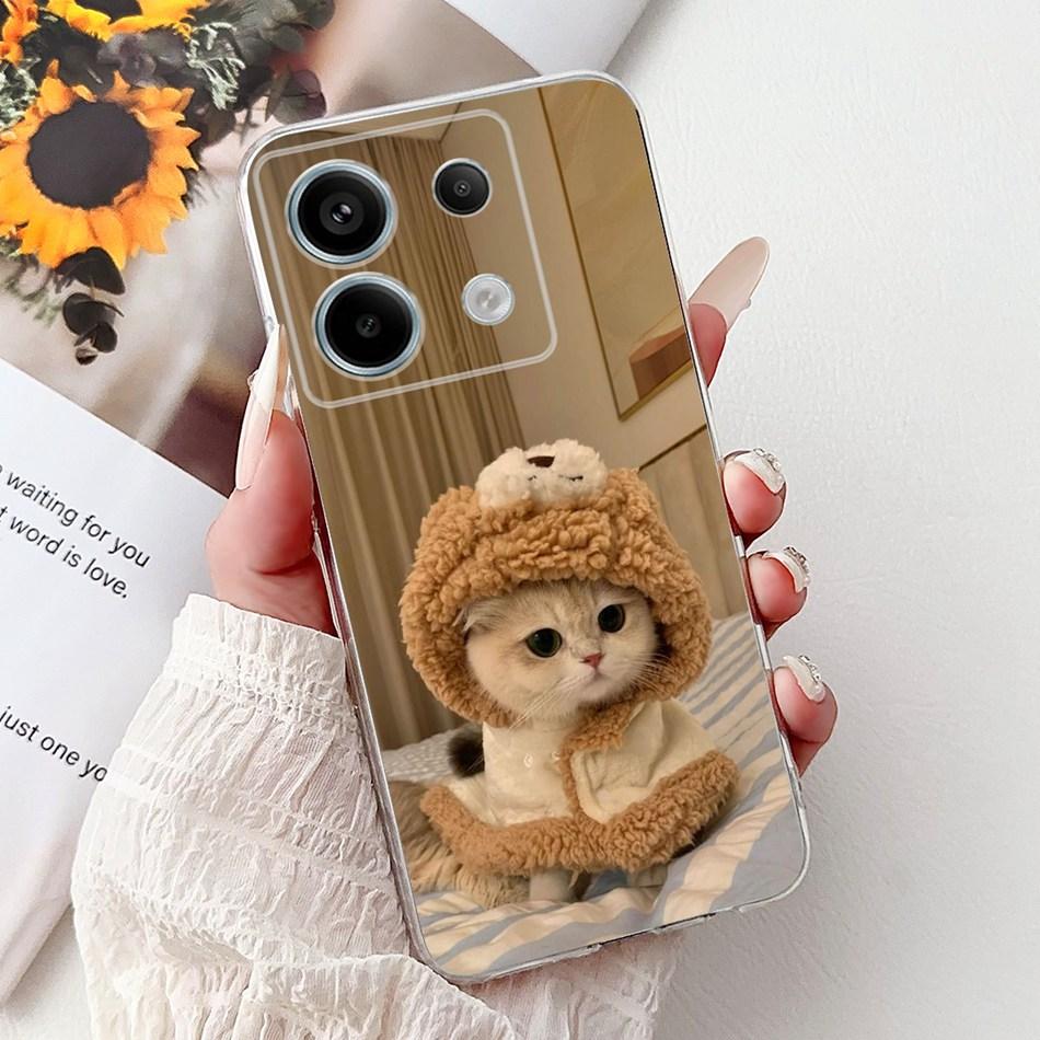 For Xiaomi Poco X6 Pro PocoX6 Elegant Floral Butterfly Phone Case For Poco X 6 X6Pro Soft Silicone TPU Cases
