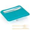 Breakfast Container Lunchbox Divided Lunch Box Cutlery
