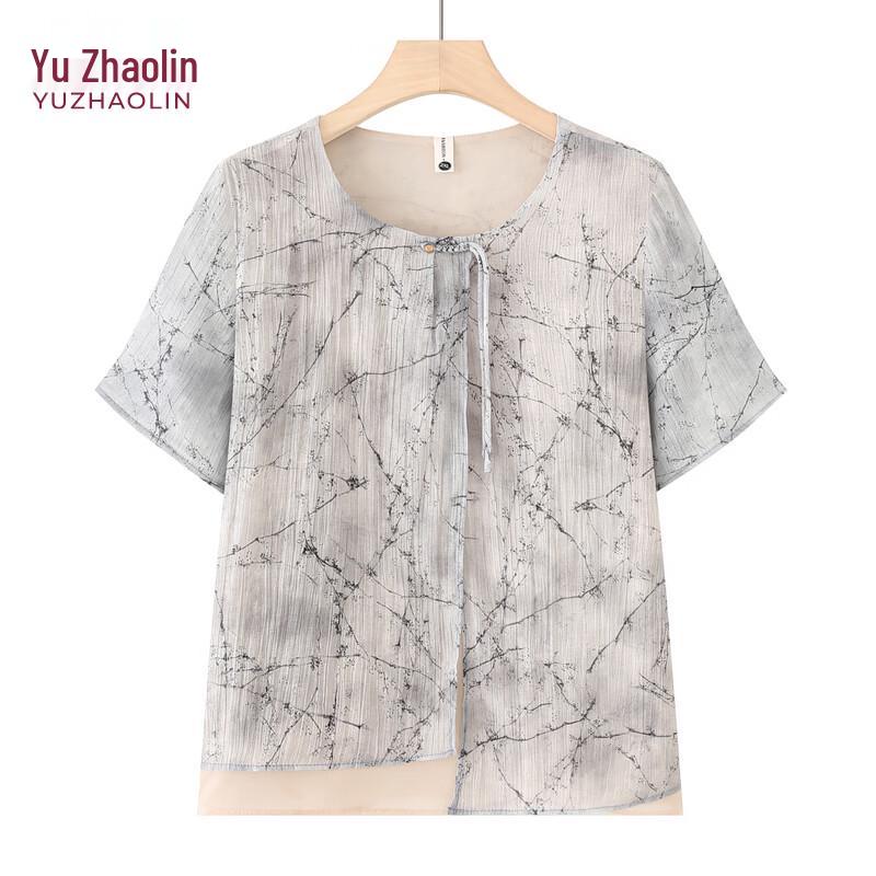 

YUZHAOLIN Women s Summer T-Shirt & Blouse Set XL