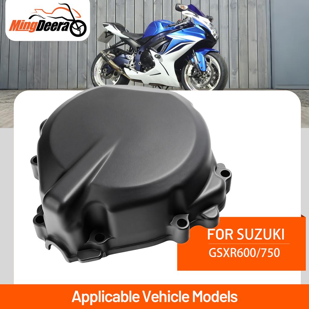 Motorcycle Engine Stator Crankcase Gasket Right Engine Stator Cover For Suzuki GSR600 GSXR750 1996-2000 Cover Guard Cap Lid