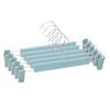 Nordic Windproof Frosted Pants Rack with Clips - Integrated Hanger for Drying and Storing Pants In Dormitory or Home