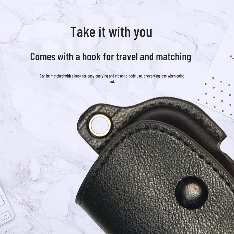 Solid Color Leather Protective Case for AirPods Pro/Pro2, 2nd Gen/3rd Gen Bluetooth