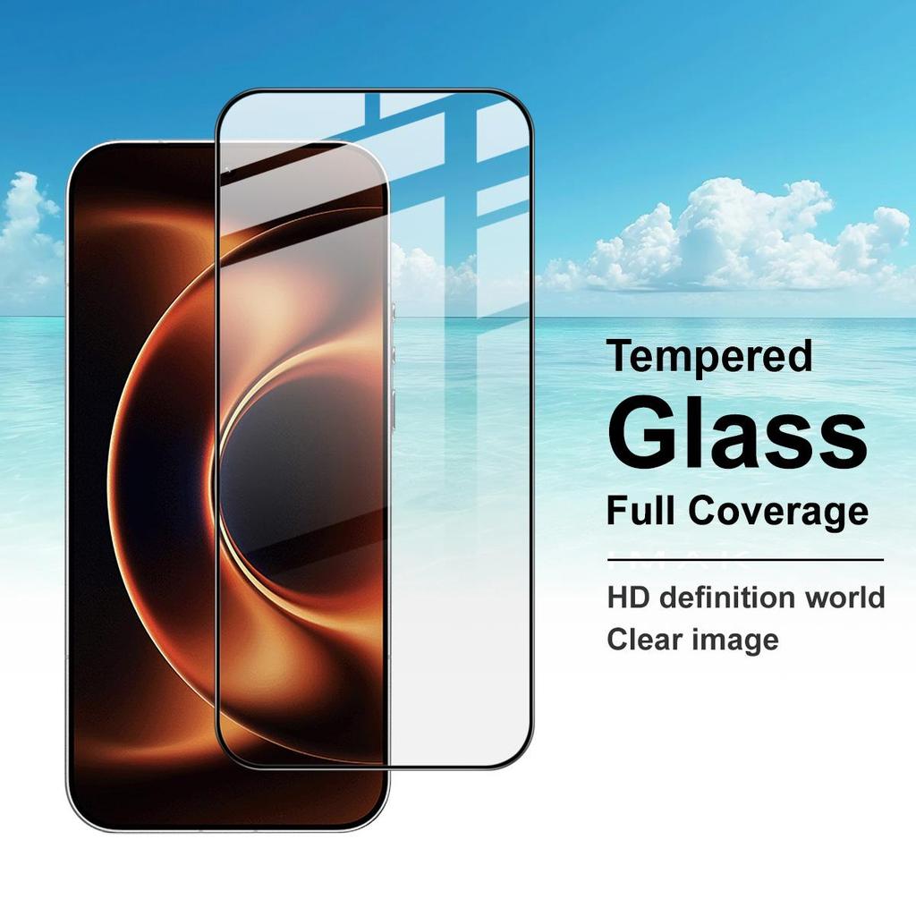 Dla Xiaomi MI 17 Ultra By Leica 5G Szkło IMAK Pełne Pokrycie Folia ze Szkła Hartowanego Seria Pro+ Obsługa Odblokowywania Odciskiem Palca